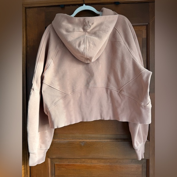 Lululemon Scuba Oversized Half-Zip Hoodie in Pink Clay - Picture 7 of 9